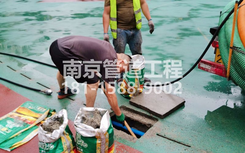 218东坝管道清淤