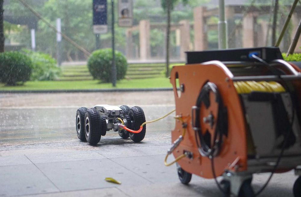 285东坝管道检测机器人